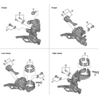 Freewheel Shimano Spares FD-M7005 cable fixing bolt and plate | Extra 10% off for BC Members, money back guarantee + FREE Delivery options & Returns