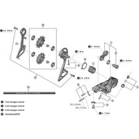 Freewheel Shimano Spares RD-R9100 B-tension adjusting screw and plate | Extra 10% off for BC Members, money back guarantee + FREE Delivery options & Returns