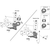 Freewheel Shimano Spares FD-R9100 adjust bolts & plate A-type angled | Extra 10% off for BC Members, money back guarantee + FREE Delivery options & Returns