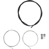 Freewheel Shimano Road gear cable set, steel inner wire, SIS outer and outer caps black | Extra 10% off for BC Members, money back guarantee + FREE Delivery options & Returns