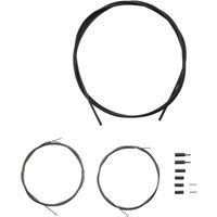 Freewheel Shimano Road gear cable set, OPTISLICK, coated inners, black | Extra 10% off for BC Members, money back guarantee + FREE Delivery options & Returns