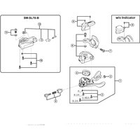 Freewheel Shimano Spares SL-M780 left hand indicator unit | Extra 10% off for BC Members, money back guarantee + FREE Delivery options & Returns