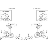 Freewheel Shimano Spares SL-M670 right hand indicator unit | Extra 10% off for BC Members, money back guarantee + FREE Delivery options & Returns