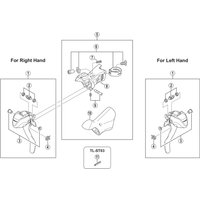 Freewheel Shimano Spares ST-A070 right hand main lever assembly | Extra 10% off for BC Members, money back guarantee + FREE Delivery options & Returns