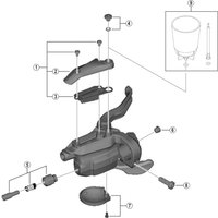 Freewheel Shimano Spares ST-M4050 left hand lid unit | Extra 10% off for BC Members, money back guarantee + FREE Delivery options & Returns