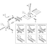Freewheel Shimano Spares BR-M770 link fixing bolt M6 x 16 mm | Extra 10% off for BC Members, money back guarantee + FREE Delivery options & Returns