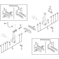 Freewheel Shimano Spares BR-R463 cable fixing bolt and plate | Extra 10% off for BC Members, money back guarantee + FREE Delivery options & Returns