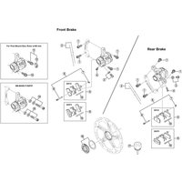 Freewheel Shimano Spares BR-CX75 pad axle and snap retainer | Extra 10% off for BC Members, money back guarantee + FREE Delivery options & Returns