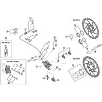 Freewheel Shimano Spares BR-MT400 connection bolt unit | Extra 10% off for BC Members, money back guarantee + FREE Delivery options & Returns
