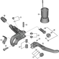 Freewheel Shimano Spares BL-T8000 lever member and spacer | Extra 10% off for BC Members, money back guarantee + FREE Delivery options & Returns
