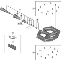 Freewheel Shimano Spares PD-M828 end cap left hand and O-ring | Extra 10% off for BC Members, money back guarantee + FREE Delivery options & Returns