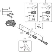 Freewheel Shimano Spares PD-ES600 pedal axle assembly, left hand | Extra 10% off for BC Members, money back guarantee + FREE Delivery options & Returns