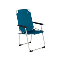 Bo-Camp Alu Klappstuhl Angelstuhl Anglerstuhl Camping Stuhl Klappsessel Faltbar blau