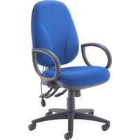 Orchid Deluxe Lumbar Pump Ergonomic Operator Chair With Fixed Arms, Charcoal Orchid Deluxe Lumbar Pump Ergonomic Operator Chair With Fixed Arms, Charcoal