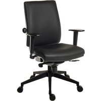 Baron Deluxe 24HR PU Ergonomic Operator Armchair (Black Frame) Baron Deluxe 24HR PU Ergonomic Operator Armchair (Black Frame)