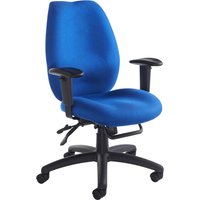 Cornwall High Back Ergonomic Operator Chair, Blue Cornwall High Back Ergonomic Operator Chair, Blue