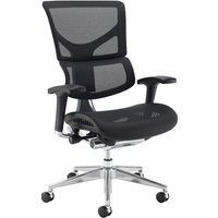 Merideth Ergonomic 24HR Mesh Operator Chair, Black Merideth Ergonomic 24HR Mesh Operator Chair, Black