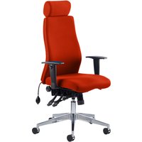 Brechin High Back Fabric Executive Chair With Headrest, Tortuga Brechin High Back Fabric Executive Chair With Headrest, Tortuga