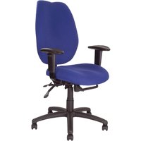 24 Hour High Back Ergonomic Operator Chair, Blue 24 Hour High Back Ergonomic Operator Chair, Blue