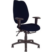 24 Hour High Back Ergonomic Operator Chair, Black 24 Hour High Back Ergonomic Operator Chair, Black