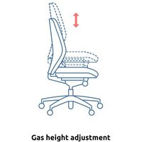 Brechin High Back Fabric Executive Chair With Headrest, Black Brechin High Back Fabric Executive Chair With Headrest, Black