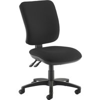 Polnoon Ergonomic High Back Operator Chair (No Arms), Black Polnoon Ergonomic High Back Operator Chair (No Arms), Black