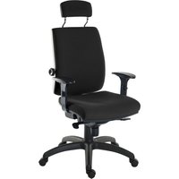 Baron 24HR Ergonomic Armchair With Headrest (Fabric) Baron 24HR Ergonomic Armchair With Headrest (Fabric)