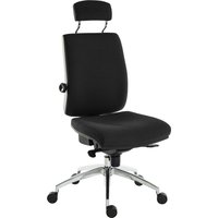 Baron Deluxe 24HR Ergonomic Chair With Headrest (Fabric), Black Baron Deluxe 24HR Ergonomic Chair With Headrest (Fabric), Black