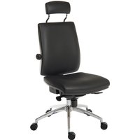 Baron Deluxe 24HR Ergonomic Chair With Headrest (PU), Black Baron Deluxe 24HR Ergonomic Chair With Headrest (PU), Black