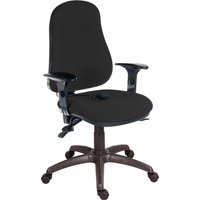 Comfort Ergo Air Operator Chair With Adjustable Arms, Black Comfort Ergo Air Operator Chair With Adjustable Arms, Black