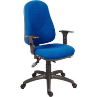 Comfort Ergo Operator Chair With Black Base, Blue Comfort Ergo Operator Chair With Black Base, Blue