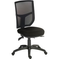 Comfort Ergo Operator Chair With Mesh Back, Black Comfort Ergo Operator Chair With Mesh Back, Black