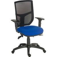 Comfort Ergo Operator Chair With Mesh Back, Blue Comfort Ergo Operator Chair With Mesh Back, Blue