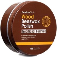 Beeswax Polish - Natural Beeswax Formula Feeds, Enhances and Protects All Fine Wood Surfaces With A Clear Finish. Suitable for All Wooden Surfaces