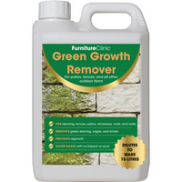 2.5L Green Growth Remover | Clean & Remove Algae, Mould, Lichen & Green Staining | For Patios, Fences, Drives, Paths & More