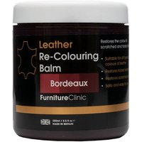 Bordeaux Leather Recolouring Balm - Leather Color Repair & Restore for Faded & Scratched Sofas, Cars, Shoes and Clothing