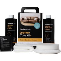 Leather Cleaner & Care Kit - Leather Cleaning Kit - Leather Cleaner & Leather Protection Cream - Protects Leather Against Stains, Spills, and Ink