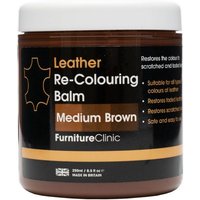 Medium Brown Leather Recolouring Balm - Leather Color Repair & Restore for Faded & Scratched Sofas, Cars, Shoes and Clothing