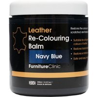 Navy Blue Leather Recolouring Balm - Leather Color Repair & Restore for Faded & Scratched Sofas, Cars, Shoes and Clothing