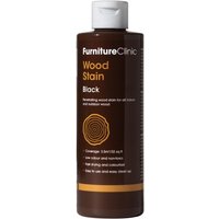 Black Wood Stain - For Interior & Exterior Use on Any Type of Wood