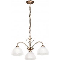 Milanese 3 Arm Antique Brass Ceiling Light Milanese 3 Arm Antique Brass Ceiling Light