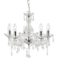 Marie Therese Chrome Ceiling Light Marie Therese Chrome Ceiling Light