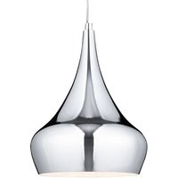 Yurt 1 Light Chrome Pendant Flexi Suspension Yurt 1 Light Chrome Pendant Flexi Suspension
