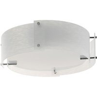 Madison 3 Lamp Chrome Finish Ceiling Light With Opal Glass Madison 3 Lamp Chrome Finish Ceiling Light With Opal Glass
