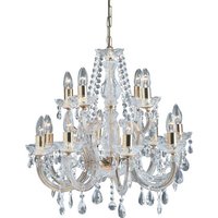 Marie Chandelier Clear Shade Octagonal Droplets Ceiling Light Marie Chandelier Clear Shade Octagonal Droplets Ceiling Light