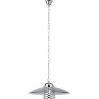 Coolie Ceiling Light In Chrome With Smoked Glass Coolie Ceiling Light In Chrome With Smoked Glass