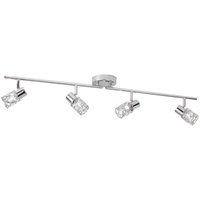 Mesh Spot II Adjustable Bar Spotlight With Chrome Loop Shades Mesh Spot II Adjustable Bar Spotlight With Chrome Loop Shades