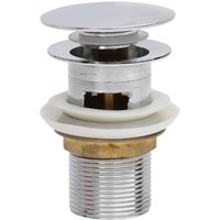 Abbotsford Slotted Pop-Up Basin Waste - Chrome