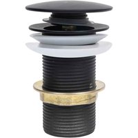 Abbotsford Un-Slotted Pop-Up Basin Waste - Black
