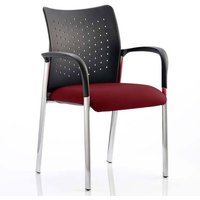 Academy Office Visitor Chair In Ginseng Chilli With Arms